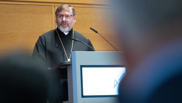 Ukrainian Patriarch Sviatoslav Shevchuk in Berlin