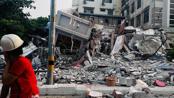 MANADALY-BIRMANIE-SEISME-AFP