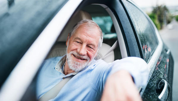 old man car