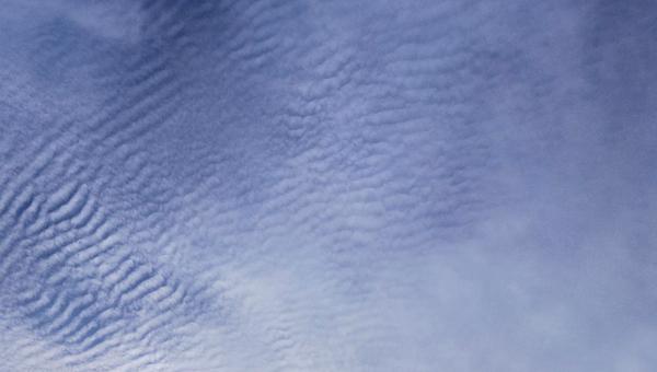 Clouds fingerprint faith God Trinity