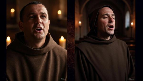 AI generated monks