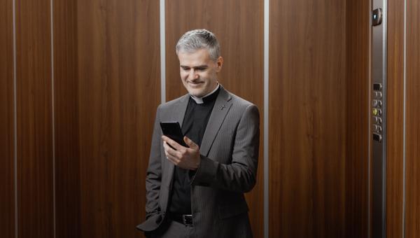 parish priest cellphone