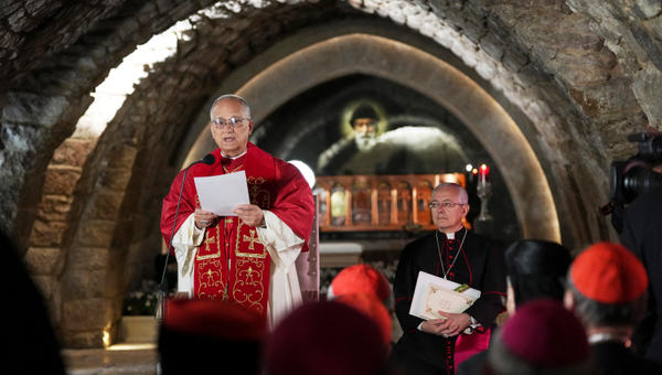pope-leo-xiv-tomb-saint-charbel-makhlouf-monastery-saint-maroun-annaya-lebanon
