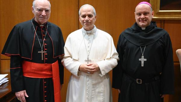 Papa león xiv en mexico cardenal carlos aguiar retes