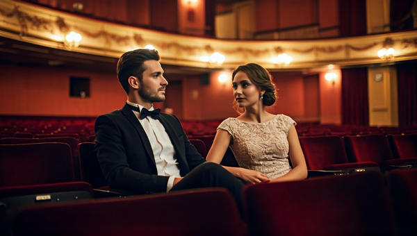 couple visiting theater