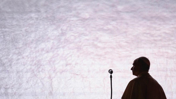 silhouette-pope-leo-xiv-pastoral-santa-maria-della-presentazione-rome
