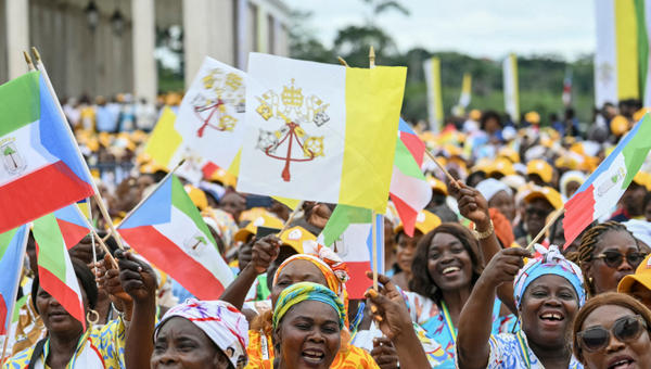 pope-leo-xiv-holy-mass-basilica-immaculate-conception-mongomo -africa