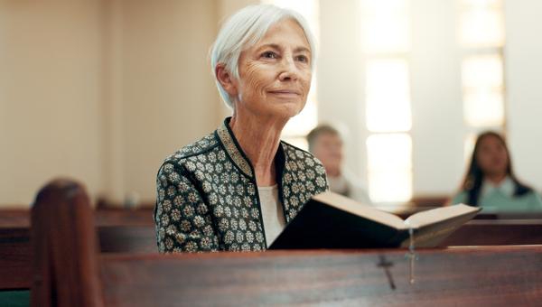 Woman church