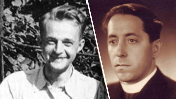 Ks. Jan Bula i ks. Václav Drbola
