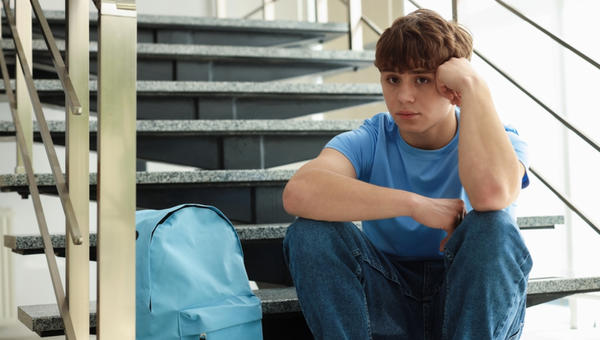 grumpy teen