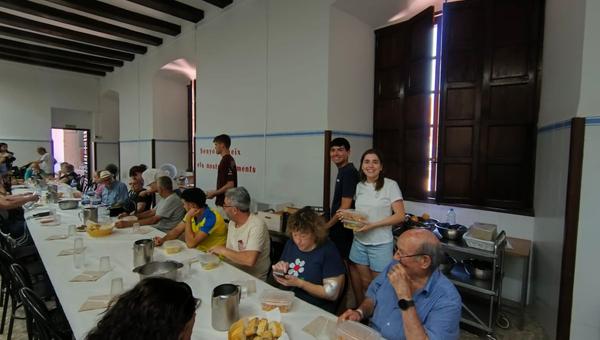 centro de acogida en seminario de Segorbe por los incendios en España