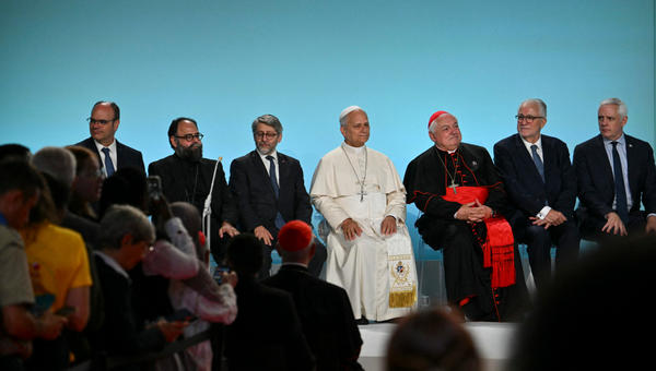 pope-leo-xiv-haim-korsia-jean-marc-aveline-chems-eddine-hafiz-interfaith-meeting-metz-france-september-28-2026-religious-leaders