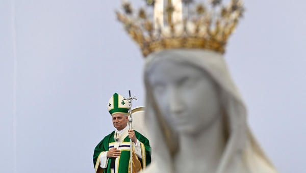 pope-leo-xiv-our-lady-of-lourdes-statue-mass-vatican-media-lourdes-france-september-27-2026