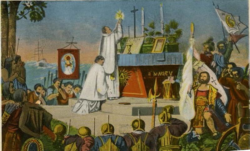 first thanksgiving Mass