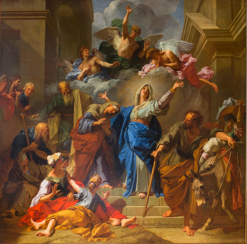 « La Visitation de la Vierge » ou « Le magnificat » par Jean Jouvenet