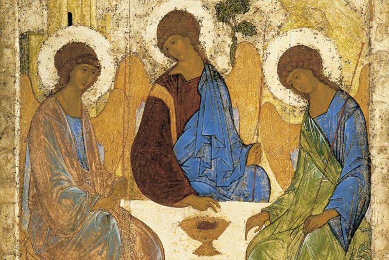 Trindade ícone de Rublev