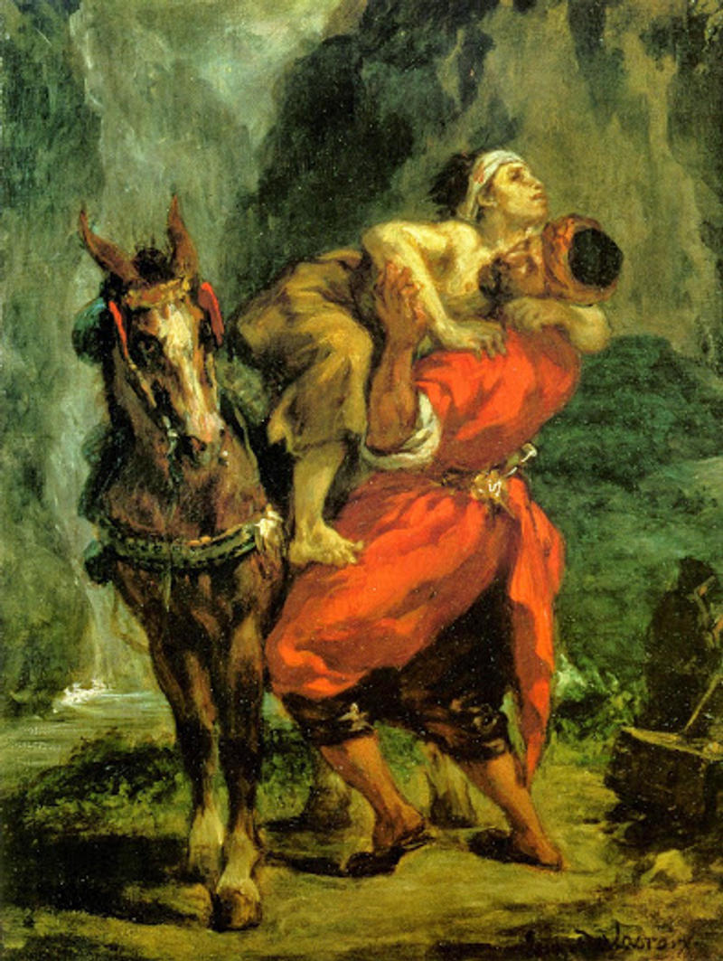 Eugène Delacroix Le bon samaritain