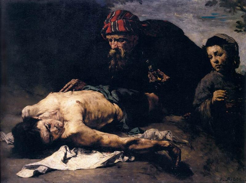 Théodule Ribot Le bon samaritain