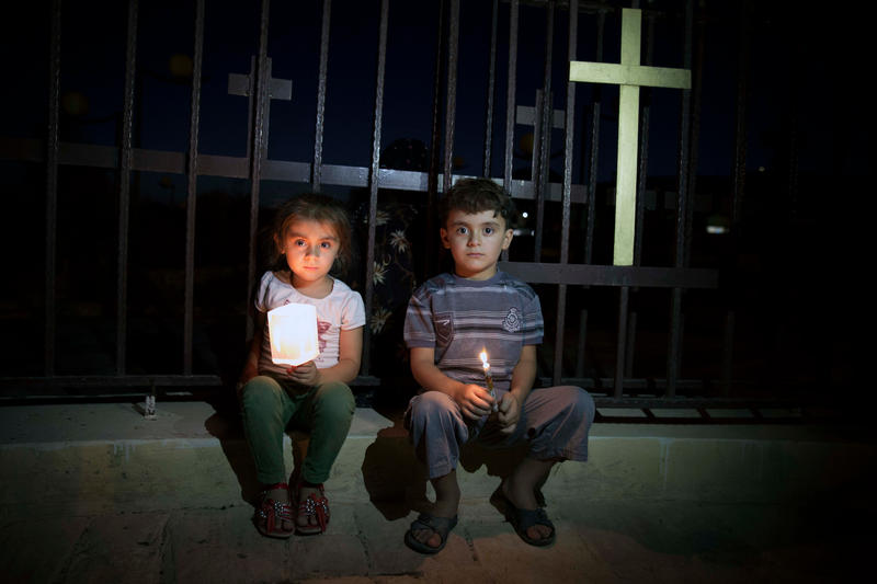 WEB CHILDREN CHRISTIANS REFUGEES IRAQ Christiaan Triebert CC