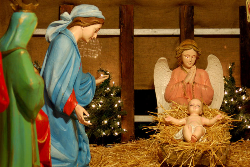 WEB CHRISTMAS CRIB JESUS ANGEL © Thimoty Tolle CC Flickr
