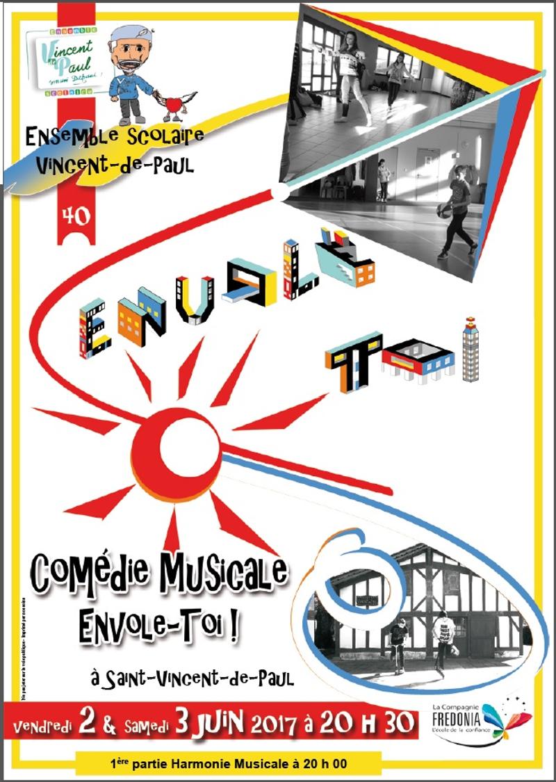 AFFICHE DE LA COMÉDIE MUSICALE 