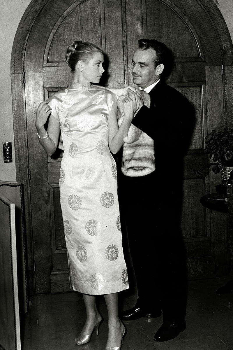 Grace Kelly z ksieciem Monako