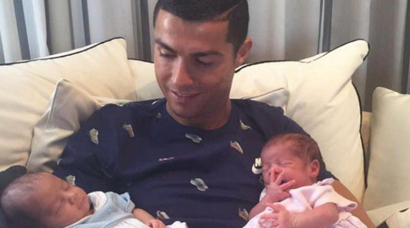 CRISTIANO RONALDO, FIGLIE