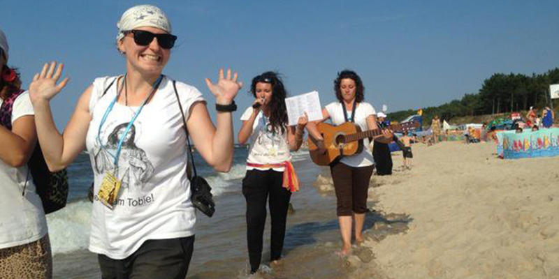 Ewangelizatorzy na plaży
