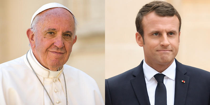 MACRON;POPE FRANCIS