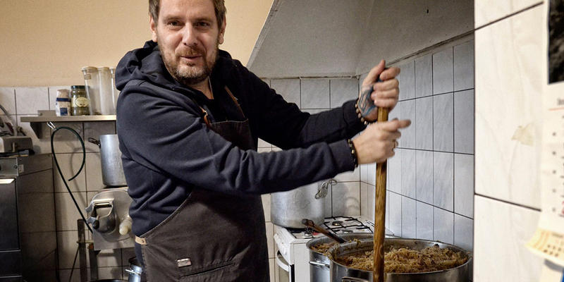 Bigos z bezdomnymi