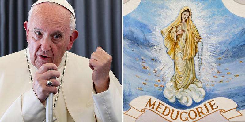 POPE MEDJUGORIE