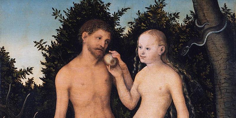 ADAM AND EVE IN PARADISE