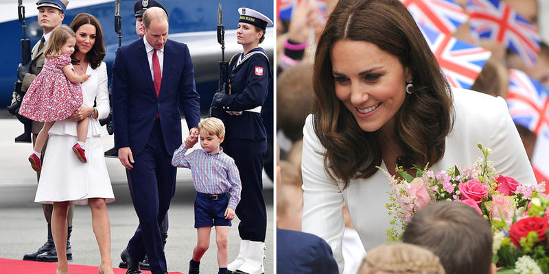 Kate i William w Polsce
