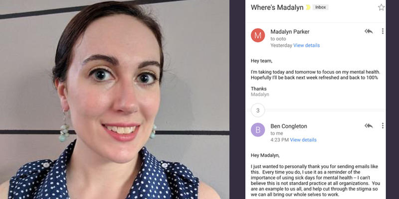 MADALYN PARKER EMAIL, MENTAL HEALTH