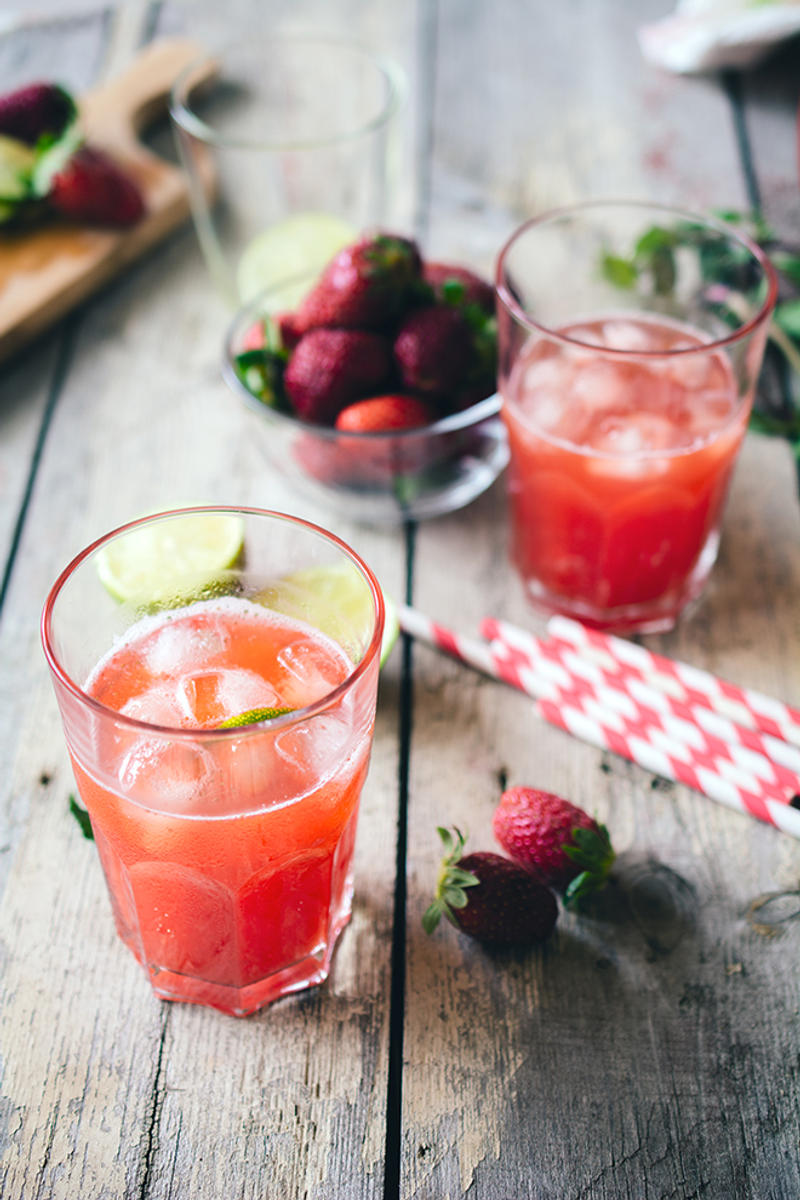 Strawberry Lemonade Sangria