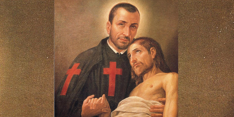 ST CAMILLUS DE LELLIS,RED CROSS