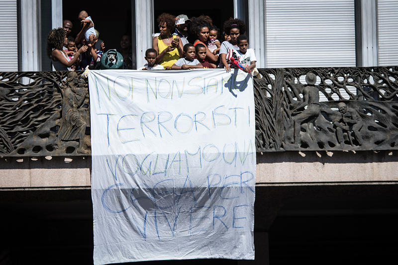 Refugees Rome