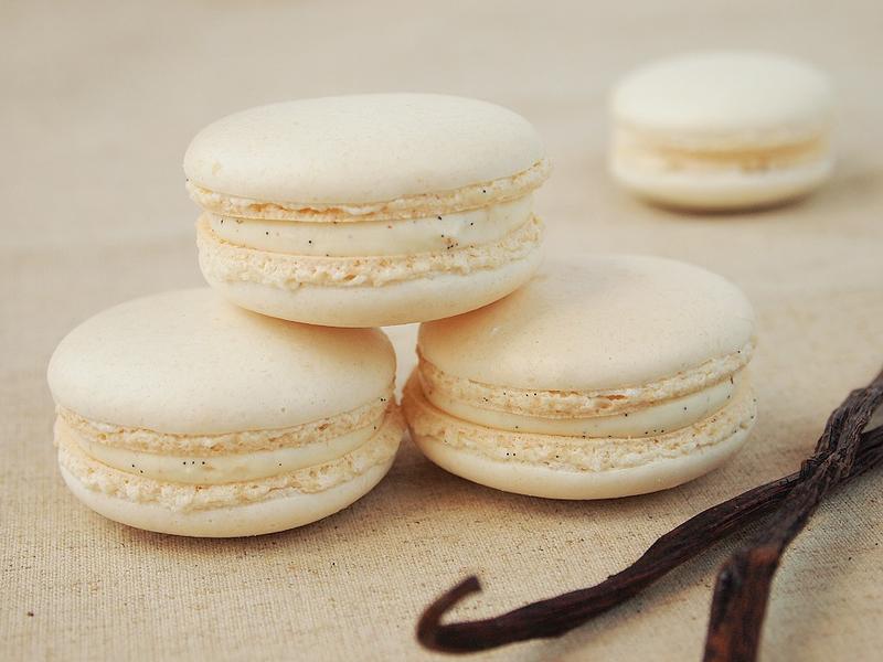 MACARON A LA VANILLE