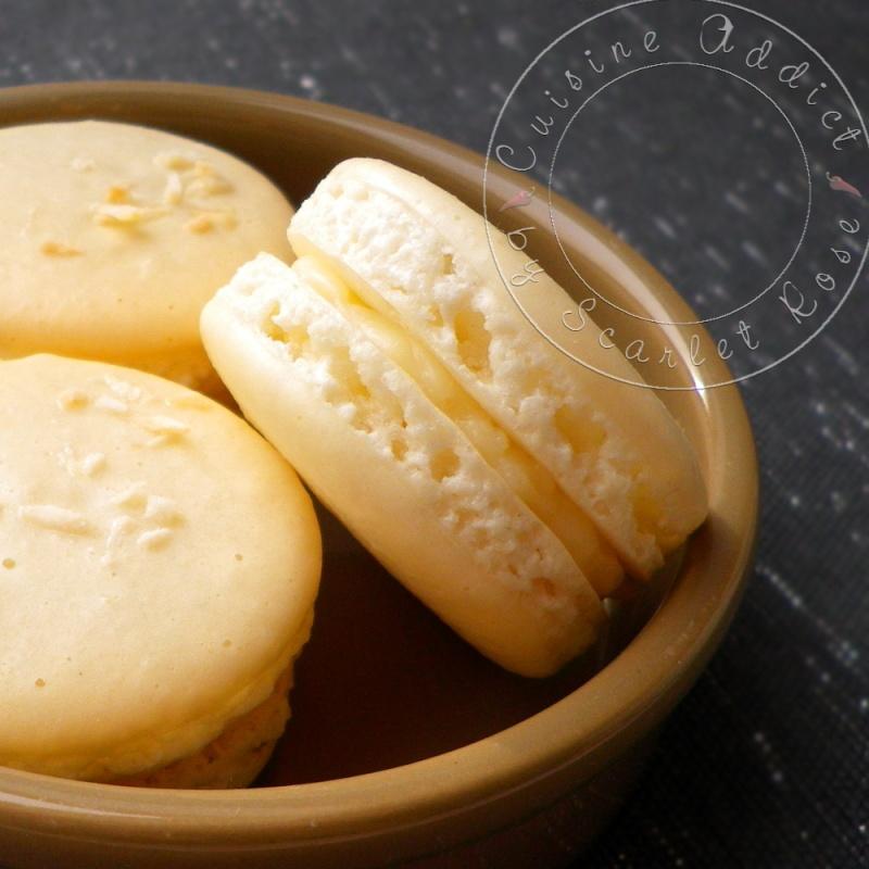 MACARON A LA NOIX DE COCO