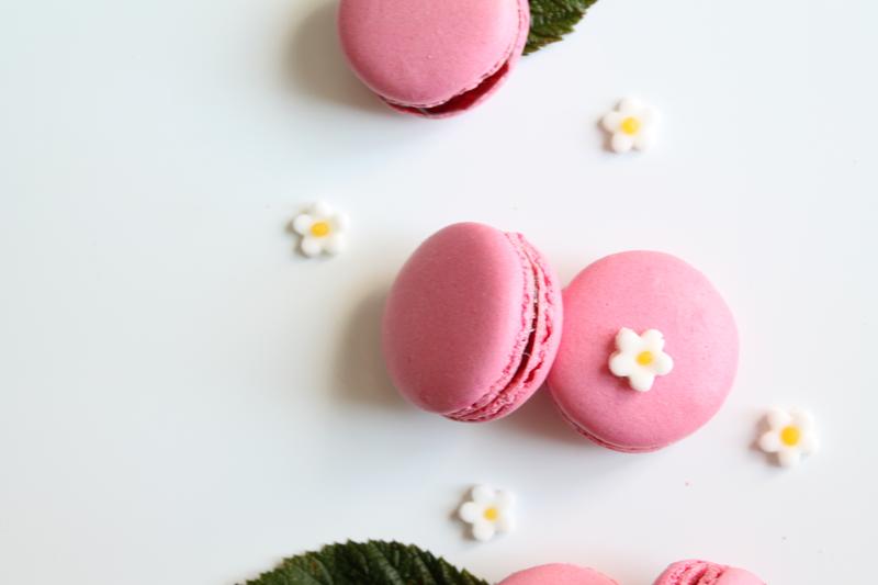 MACARON A LA FRAMBOISE