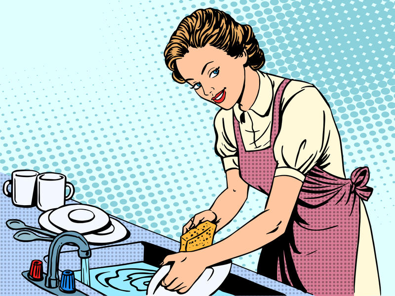 DONNA CUCINA POP ART