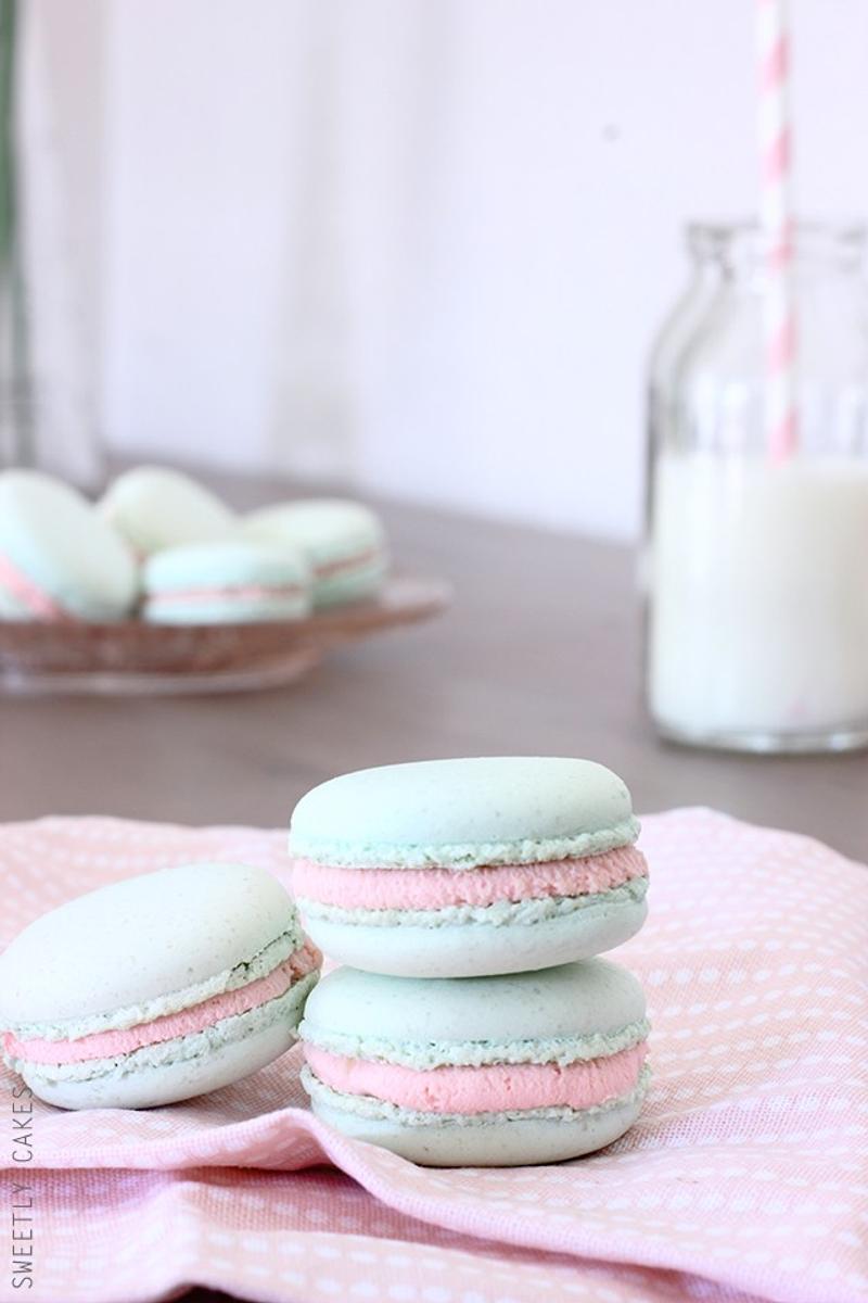 MACARON AU CHOCOLAT BLANC