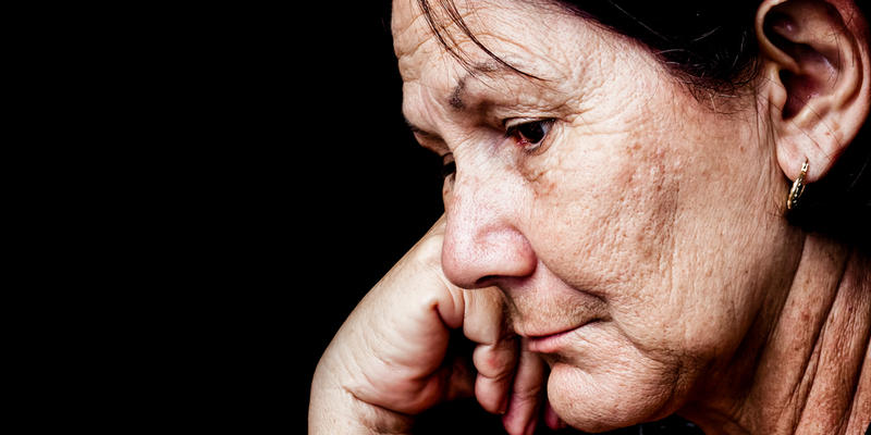 SAD WOMAN