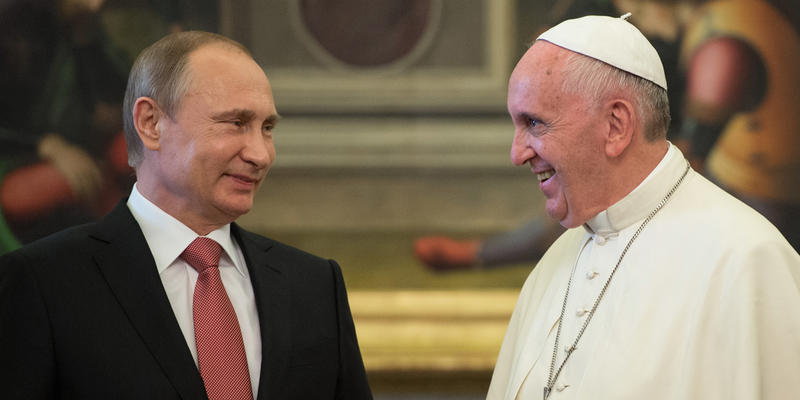 Pope Francis Putin