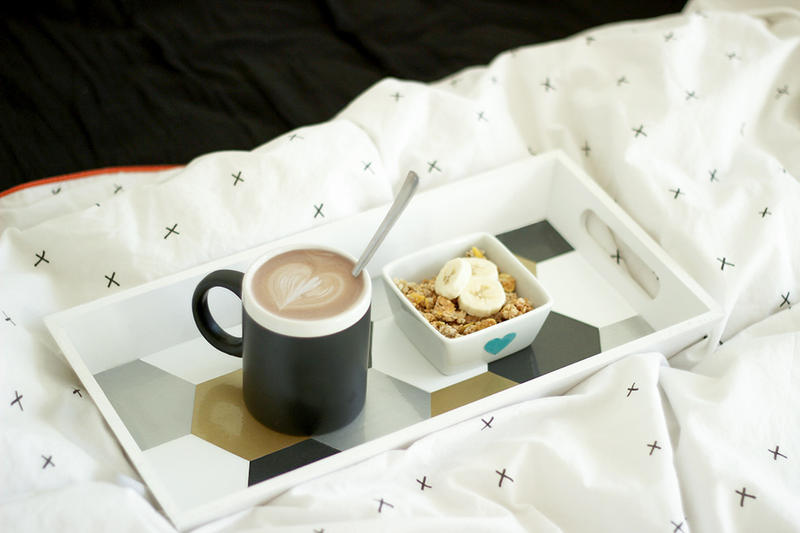 DIY PLATEAU GEOMETRIQUE