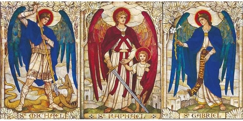 Arcanjos São Miguel, São Rafael e São Gabriel