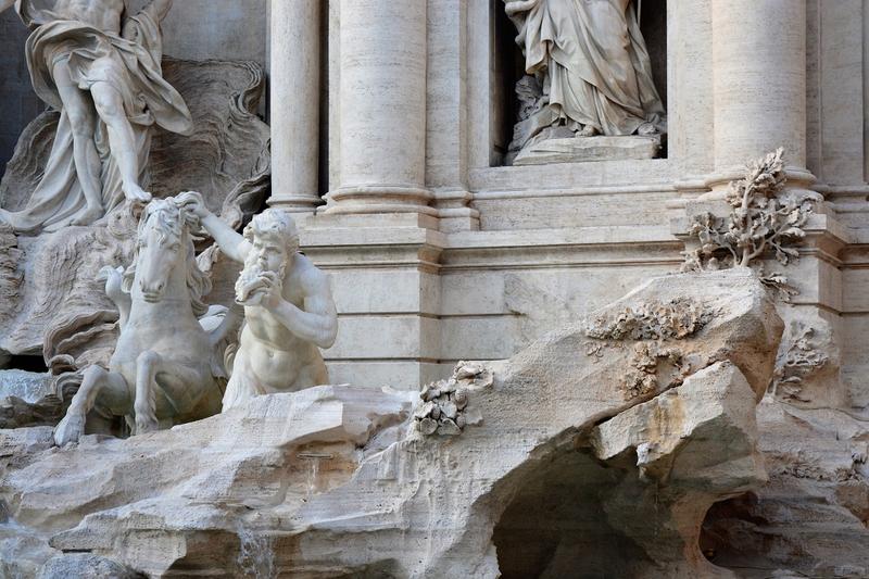 Fontana di Trevi en Roma