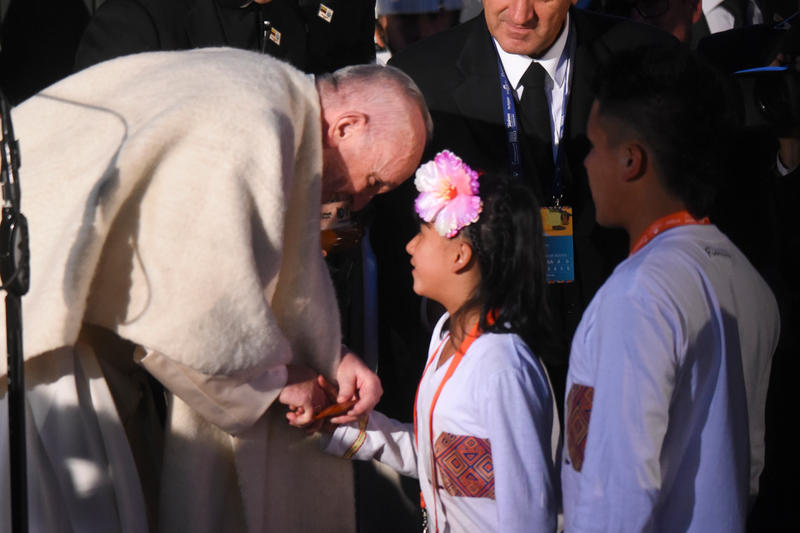Pope Francis Arrives at the Nunciature in Bogota - Aleteia.org - Italiano POPE FRANCIS,COLOMBIA