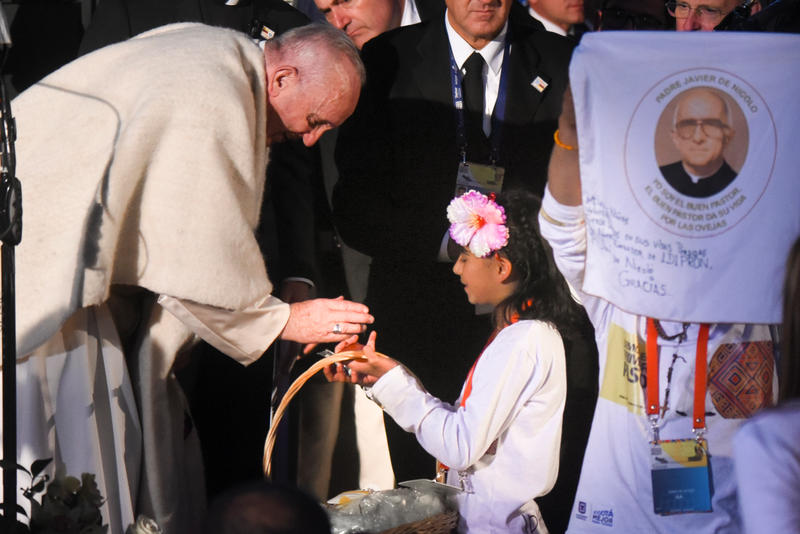Pope Francis Arrives at the Nunciature in Bogota - Aleteia.org - Italiano POPE FRANCIS,COLOMBIA