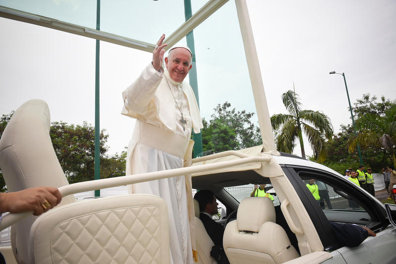 VILLAVINCENCIO,POPE FRANCIS,COLOMBIA